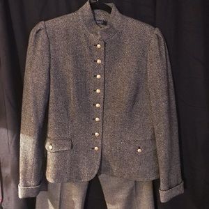 CHAPS WOOL BLEND BLAZER